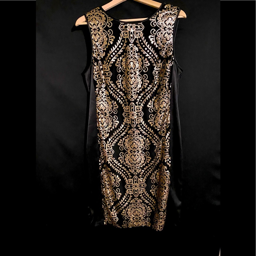 BEAUTIFUL FORMAL DRESS BY DONNA RICCO SIZE 14